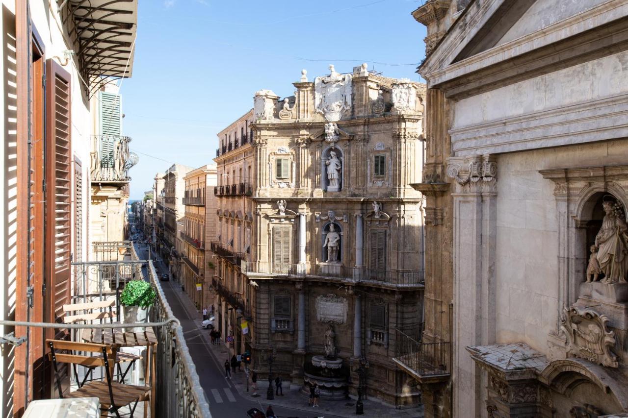 Quattro Canti Charming Flat Palermo Exterior photo